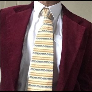 Oscar de la Renta silk